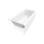 Maax Rubix 6632 Bath Tub 66"L x 32"W x 18"H for Above the Floor Rough with Right Hand Drain