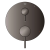 Grohe 29423A00 TIMELESS PRESSURE BALANCE VALVE TRIM WITH 2-WAY DIVERTER WITH CARTRIDGE Hard Graphite