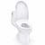 TOTO Ultramax 1.28 GPF One Piece Elongated Toilet with Left Hand Lever - Bidet Seat IncludedTOTO Ultramax 1.28 GPF One Piece Elongated Toilet with Left Hand Lever - Bidet Seat Included