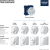 Grohe - 29141A00 - GROHTHERM SMARTCONTROL Dual Function Thermostatic Valve Trim Hard Graphite