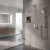 Grohe Cosmopolitan Pressure Balanced Shower System with Shower Head, Hand Shower, Slide Bar, Shower Arm, Hose, and Valve Trim 29429EN0