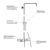 Grohe Euphoria SmartControl Thermostatic Shower System with Slide Bar, Hose, and Valve Trim - Less Hand Shower and Shower Head 26511000