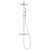 Grohe Euphoria SmartControl Thermostatic Shower System with Slide Bar, Hose, and Valve Trim - Less Hand Shower and Shower Head 26511000
