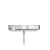 Grohe Euphoria SmartControl Thermostatic Shower System with Slide Bar, Hose, and Valve Trim - Less Hand Shower and Shower Head 26511000