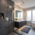 Grohe Eurocube Pressure Balanced Shower System with Shower Head, Hand Shower, Slide Bar, Shower Arm, and Valve Trim 29433EN0