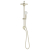Grohe Retro-Fit 1.75 GPM Shower System with Single Function Rain Shower Head, Slide Bar, Multi Function Hand Shower, and 17-3/4" Swivel Shower Arm 26123EN1