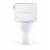 TOTO Redington 1.28 GPF One Piece Elongated Toilet with Left Hand Lever - Bidet Seat Included  MW6724736CEFG#01