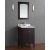Martin 24" Solid Wood Single Bathroom Vanity in Espresso HM-001-24-WMSQ-ESP
