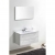 Caen 40" Wall-Mount Modern Bathroom Vanity Set Grey Oak Optional Mirror RS-DM1000-HGW