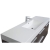 59" Wall Mount Contemporary Bathroom Single Vanity in Grey Oak TN-NT1500S-GO