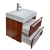 Buy 26.75 Inch Single Bathroom Vanity Set in Teak TN-T690-TK on Conceptbaths.com