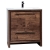 CBI Enna TN-L750-RW30-inch Rosewood Modern Bathroom Vanity