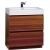 29.5" Contemporary Bathroom Vanity Set in Teak Optional Mirror TN-LY750-TK