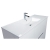 CBI Enna 48 Inch Modern Bathroom Vanity High Gloss White TN-LA1200C-HGW