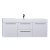 59"  Wall Mount Contemporary Bathroom Single Vanity in High Gloss White TN-NT1500S-HGW
