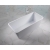 65" x 28.6" Solid Surface Freestanding Soaking Bathtub