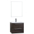 Caen 23.5" Single Bathroom Vanity Set in Oak RS-DM600-OAK