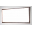 57 in. W x 26.5 in. H Framed Wall Mirror in Walnut TN-A1440-M-WN