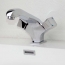 CBI Knight Single Hole Bathroom Faucet in Chrome M11170-882C