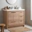 Enna 36 Inch Modern Bathroom Vanity in ,Natural Oak