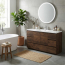 CBI Edison 60 Inch Single Modern Bathroom Vanity Rosewood TN-ED1500S-RW