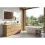 CBI Edison 60 Inch Single Modern Bathroom Vanity Walnut TN-ED1500S-NO