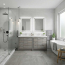 Enna 72" Free Standing Bath Vanity with Double Sink, Maple Grey TN-LA1800-MPG