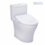 TOTO Aquia IV 0.9 / 1.28 GPF Dual Flush One Piece Elongated Chair Height Toilet with Washlet+ S7 Bidet Seat, Dynamax Tornado Flush, EWATER+, and PREMIST Cotton Alternate Image Alternate Image Alternate Image Alternate Image Alternate Image Alternate Image Alternate Image Alternate Image Alternate Image Alternate Image Alternate Image Alternate Image Alternate Image Alternate Image Alternate Image Alternate Image Alternate Image Alternate Image TOTO Aquia IV 0.9 / 1.28 GPF Dual Flush One Piece Elongated Chair Height Toilet with Washlet+ S7 Bidet Seat, Dynamax Tornado Flush, EWATER+, and PREMIST