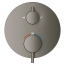 Grohe Atrio New Two Function Thermostatic Valve Trim Only with Dual Lever Handles, Integrated Diverter, and Volume Control - Less Rough In 243612AL0