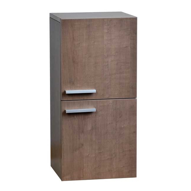 12 Inch Brown Linen Side Cabinet TN-T690-SC-GO