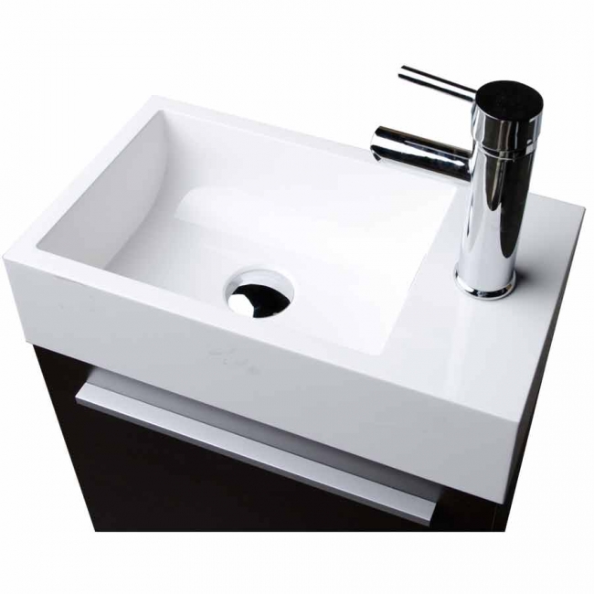 18" Bathroom Vanity Set - Espresso