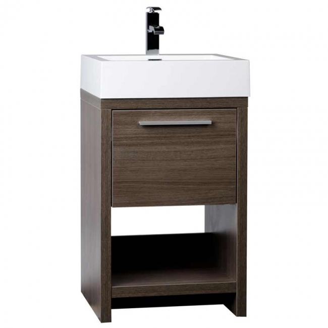 20" Bathroom Vanity Set Espresso TN-L500-GO