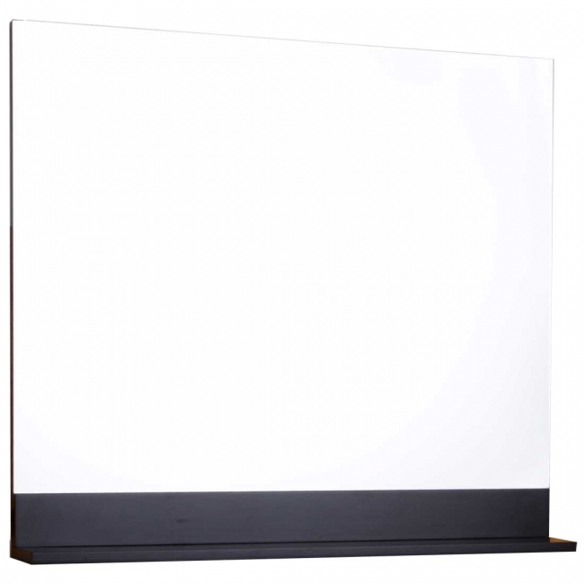 38 in. W x 32 in. H x 3/4 in. D Frameless Wall Mirror in Dark Espresso WH-7342-ESP