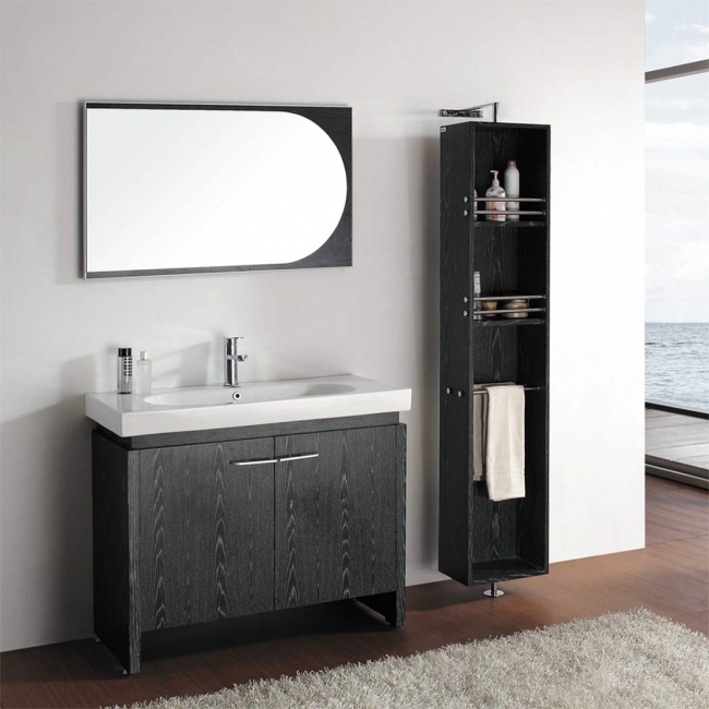 40" Black Oak Single Bathroom Vanity Emperia VM-V12041-BOK