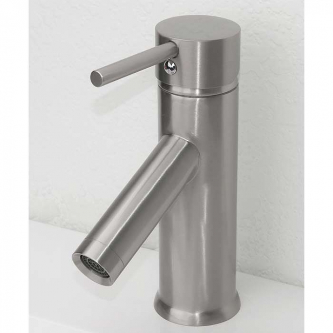 CBI Kadaya Single Hole Bathroom Faucet in Brushed Nickel M11016-531B