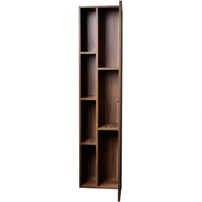 16" Teak Linen Cabinet with Door TN-T700-SC-WN