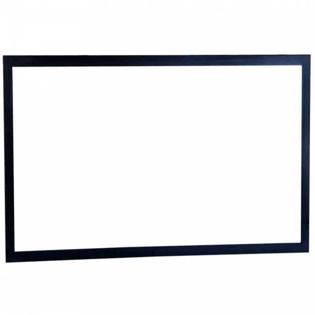 39.25" framed wall mirror black