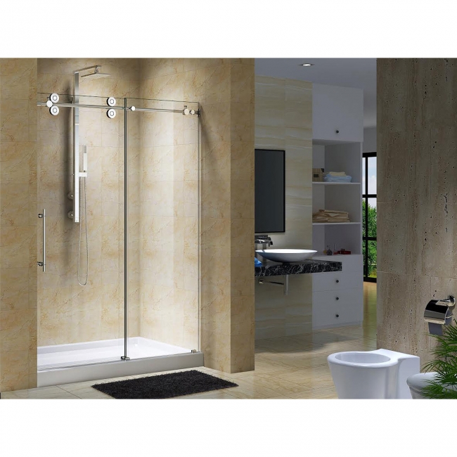 Skywalker 56" to 60" Frameless Sliding Shower Doors