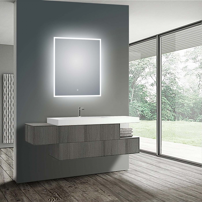 LED Illuminated Bathroom / Vanity Wall Mirror GH-LM2432