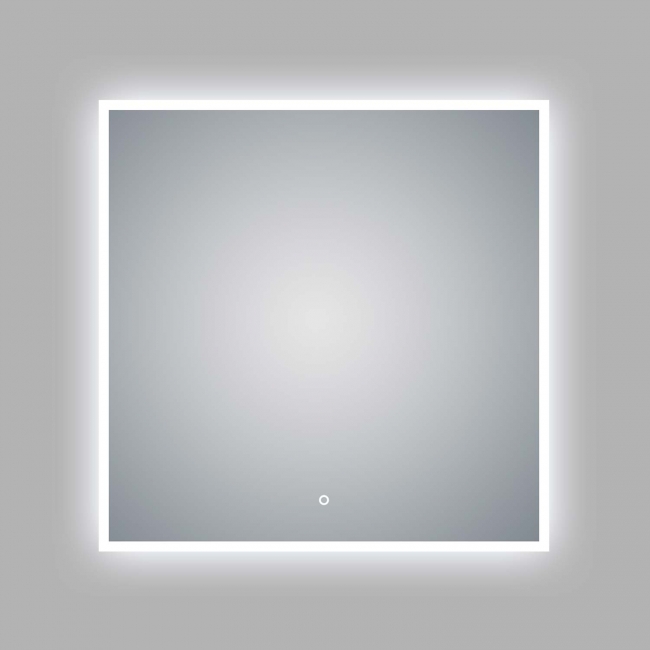 LED Illuminated Bathroom / Vanity Wall Mirror 35.5" x 35.5" LAM-049C