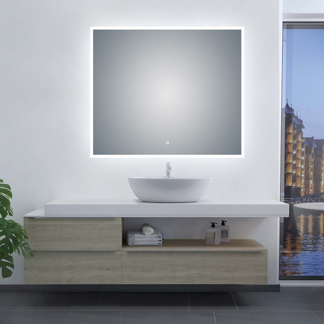 LED Illuminated Bathroom / Vanity Wall Mirror GH-LM2432