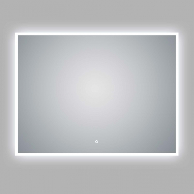 LED Illuminated Bathroom / Vanity Wall Mirror 41.9" x 35.5" LAM-049D