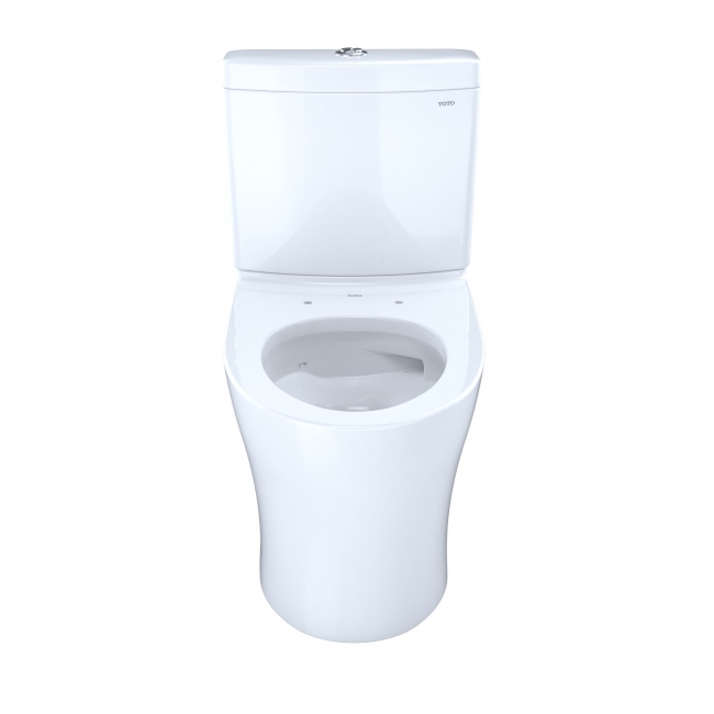 Toto MS446234CEMGN#01 Aquia IV 0.9 / 1.28 GPF Dual Flush Two Piece Elongated Toilet with Push Button Flush Seat Included