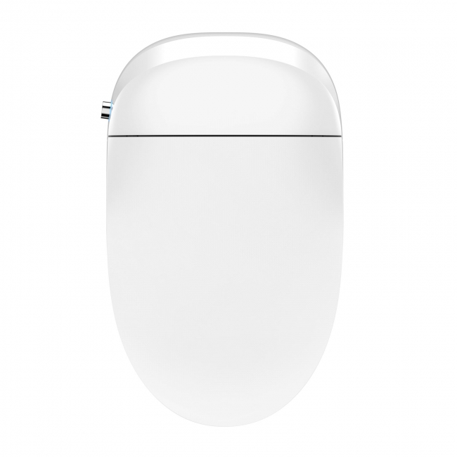 Clover Elongated Smart Toilet Bidet with Auto Open & Close, Auto Flush,  Heated Seat and Remote