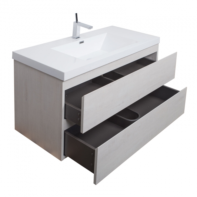 Angela 41.9" Wall-Mount Bathroom Vanity  Birch White TN-AG1065-BWAngela 41.9" Wall-Mount Bathroom Vanity  Birch White TN-AG1065-BW