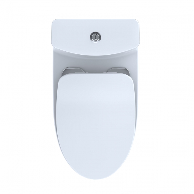 AQUIA® IV ONE-PIECE TOILET - 1.28 GPF & 0.9 GPF, ELONGATED BOWL - WASHLET+ CONNECTION SLIM SEAT, Cotton White