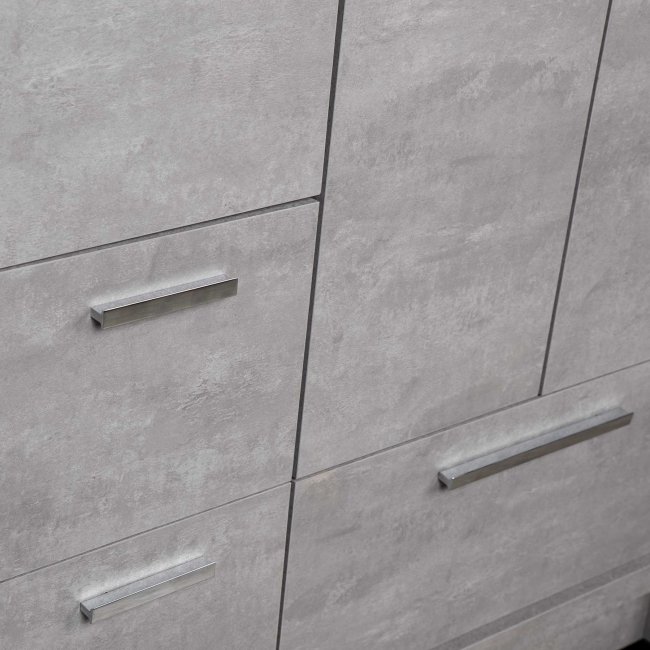 CBI Enna 36  Inch Modern Bathroom Vanity Maple Grey, TN-LA900L-CG