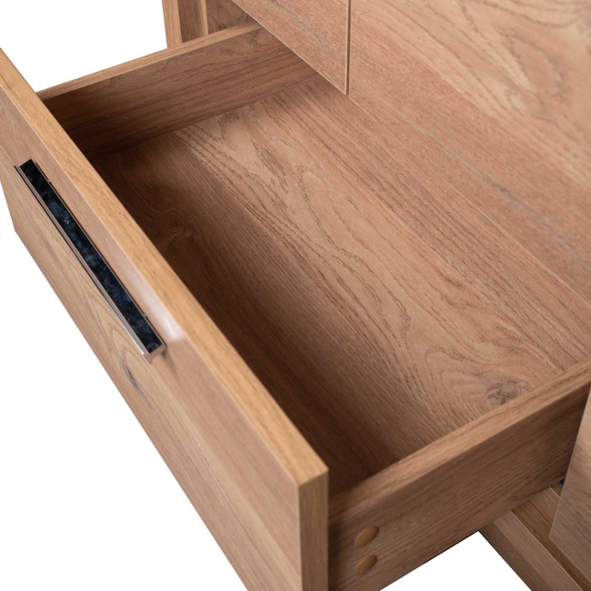 Enna 36 Inch Modern Bathroom Vanity in ,Natural Oak