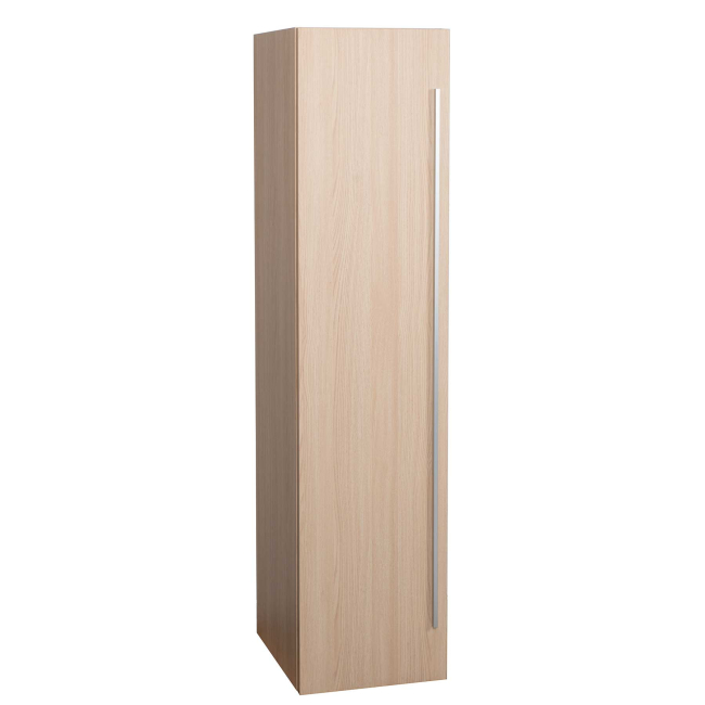 16" x 67" Wall Mounted Linen Cabinet,  White Oak 16" x 67" Wall Mounted Linen Cabinet,  White Oak
