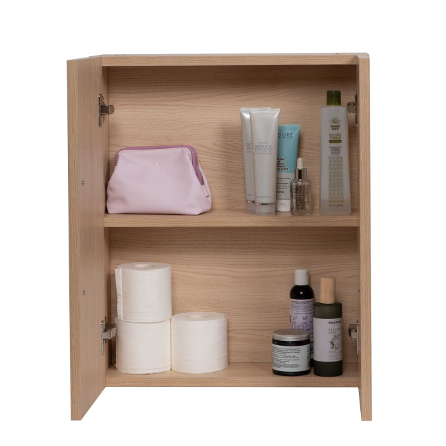 Over-the-toilet Wall Mounted Medicine Cabinet,  White Oak Over-the-toilet Wall Mounted Medicine Cabinet,  White Oak